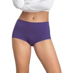 Leonisa 3-Pack Stretch Cotton Comfy Boyshort Panties -