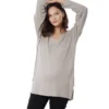Ingrid & Isabel Maternity Side Zip Nursing Sweater