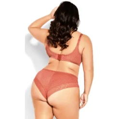 Women's Plus Size Smooth & Chic T-Shirt Bra - Rose Spot | CITY CHIC