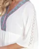 Women's Gabrielle Embroidered Dress - White Mark
