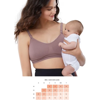 Ingrid & Isabel Basics Maternity 2-in-1 Nursing & Pumping Bra Bundle 2 Pack - Image 4