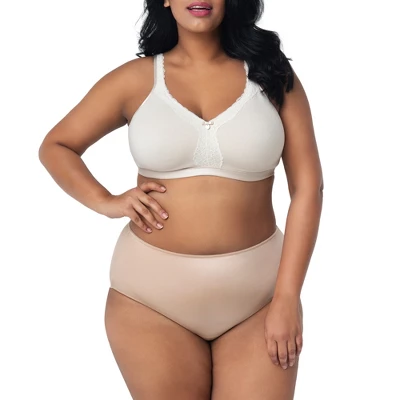 Curvy Couture Women's Cotton Luxe Unlined Wireless Bra - Image 5