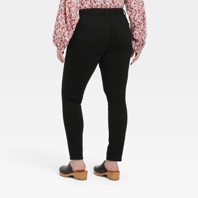 Women's Mid-Rise Curvy Fit Skinny Jeans - Universal Thread™ - Image 4
