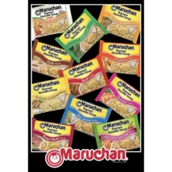 Junior's Maruchan Ramen Flavor Collage T-Shirt