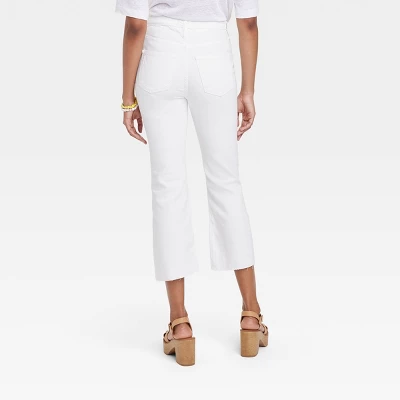 Women's High-Rise Bootcut Jeans - Universal Thread™ White