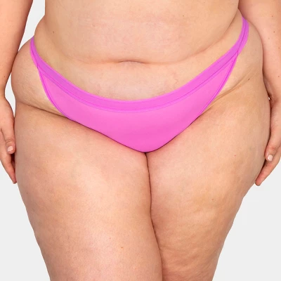 Curvy Couture Women's Plus Size Sheer Mesh String Bikini Panty - Image 8