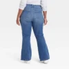 Women's High-Rise Relaxed Flare Jeans - Ava & Viv™