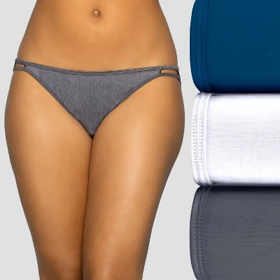 Vanity Fair Womens Illumination String Bikini, 3 Pack 18309 - Image 5