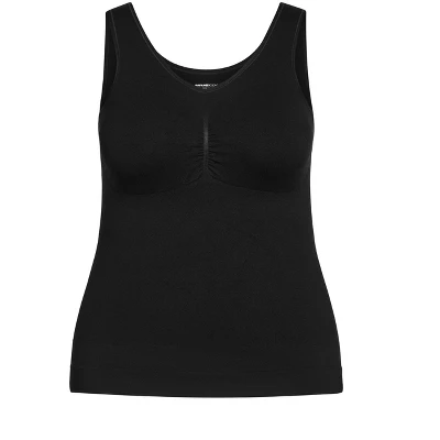 AVENUE | Seamless Shaping Cami - Black - Image 2