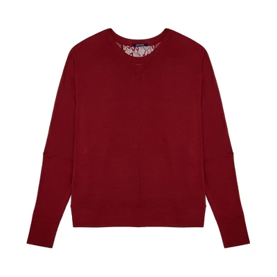 Journelle Women's Emma Pullover In Red, Size X Small - Image 4