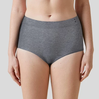 Thinx For All Women's Moderate Absorbency High-Waist Brief Period Underwear - Image 5