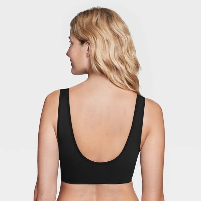 True & Co. Women's Everybody Wirefree Plunge Bralette