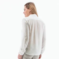 Aventura Clothing Women's Camilla Long Sleeve Collared Neck Blouse