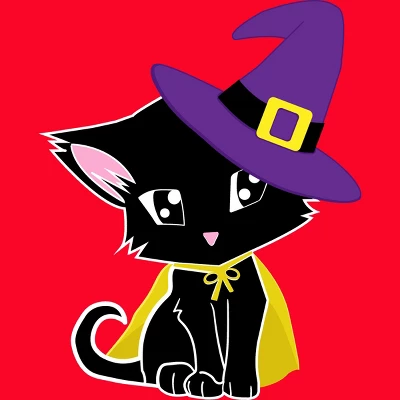 Women's Design By Humans Halloween Cat By AdrianaOliveira Racerback Tank Top