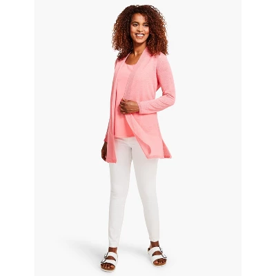 NIC + ZOE Lightweight Long Back Of The Chair Cardigan - Image 4