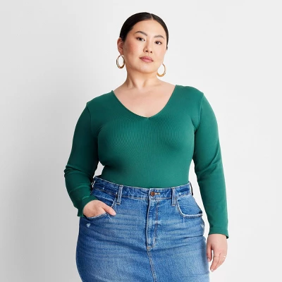 Women's Long Sleeve Slim Fit Reversible Seamless T-Shirt - A New Day™ - Image 7