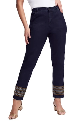 Jessica London Women’s Plus Size True Fit Straight Leg Jeans - Image 7